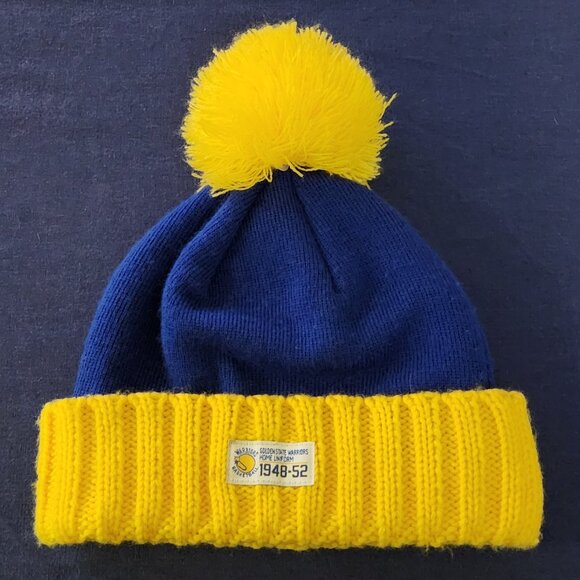 Golden State Warriors Beanie New Era Hat Retro Logo Knit Winter Cap NBA The City - Picture 7 of 8